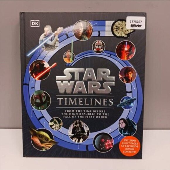 Star Wars Timelines Hardcover – Official Collectible Canon Reference Guide Book - Picture 1 of 2